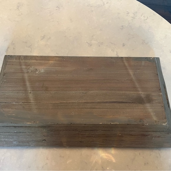 Reclaimed Wood Tray Purchased from Magnolia Market, Waco, Texas - Picture 6 of 7